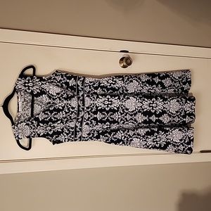 Croft & Barrow Dress Black and White